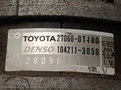 Gebrauchtes Autoersatzteil lichtmaschine zum toyota avensis (t27) executive oem-iam-referenzen 270600t180 1042113050 