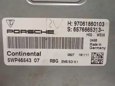 Second-hand car spare part ecu engine control for porsche panamera 4 s oem iam references 97061860103 5wp4654307 