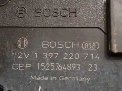 Автозапчасти б/у мотор переднего стеклоочистителя за opel astra k (b16) 1.6 cdti (68) ссылки oem iam 39018769 3397021778 1397220714