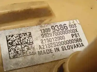 Автозапчастина б/у паливний насос для opel astra k (b16) 1.6 cdti (68) посилання на oem iam 13599386  