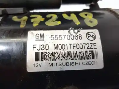Автозапчастина б/у двигун запускається для opel astra k (b16) 1.6 cdti (68) посилання на oem iam 55570068 m001tf0072ze 