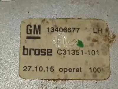 Автозапчастина б/у регулятор склона задній лівий для opel astra k (b16) 1.6 cdti (68) посилання на oem iam 13406677  