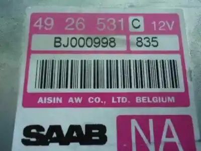 Recambio de automóvil de segunda mano de centralita cambio automatico para saab 9-5 berlina 3.0 v6 cat referencias oem iam 4926531c  