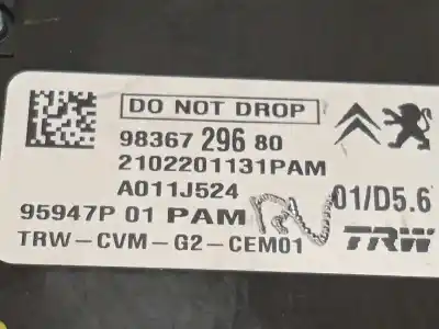 Pezzo di ricambio per auto di seconda mano modulo elettronico per citroen c3 1.2 12v vti / puretech riferimenti oem iam 9836729680  