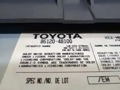 Автозапчасти б/у аудиосистема / радио cd за lexus rx300 (mcu15) 3.0 v6 24v cat ссылки oem iam 8612048100  