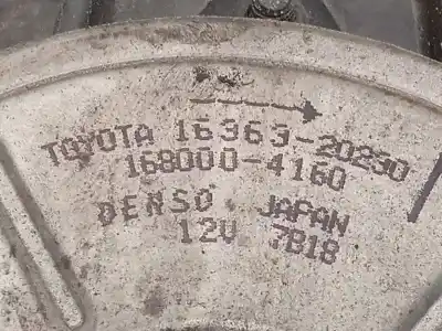 Автозапчастина б/у електро вентилятор для lexus rx300 (mcu15) 3.0 v6 24v cat посилання на oem iam 1636320230 1680004160 1671120120