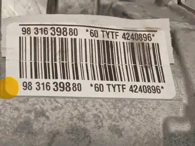 İkinci el araba yedek parçası direksiyon raf için citroen c3 1.2 12v vti / puretech oem iam referansları 9831639880 1634738280 