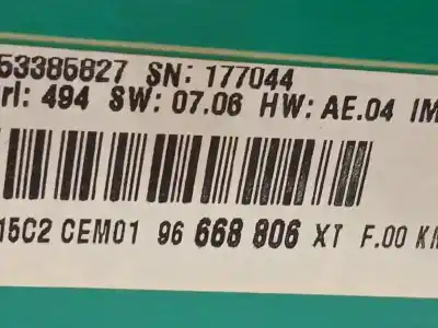 Автозапчасти б/у приборная доска за citroen c3 tonic ссылки oem iam 96668806xt 98041181xt 
