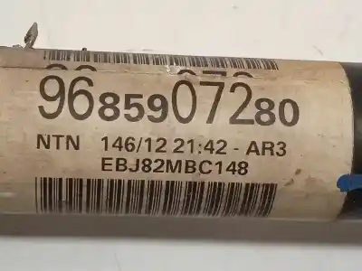 Автозапчасти б/у передняя правая трансмиссия за citroen c3 tonic ссылки oem iam 9685907280  