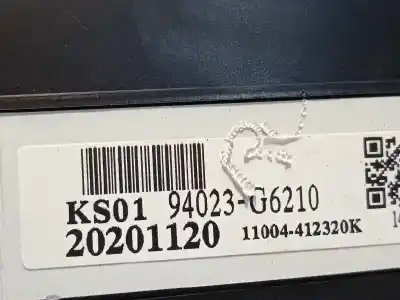 Second-hand car spare part dashboard for kia picanto (ja) 1.0 cat oem iam references 94023g6210 11004412320k 