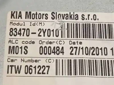 Gebrauchtes Autoersatzteil fensterheber hinten links zum hyundai ix35 (lm, el, elh) 1.7 crdi oem-iam-referenzen 834702y010 402354b 