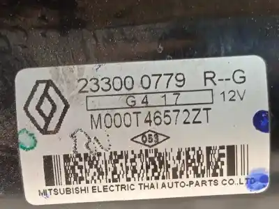Second-hand car spare part starter motor for renault clio iv technofeel oem iam references 233000779r  