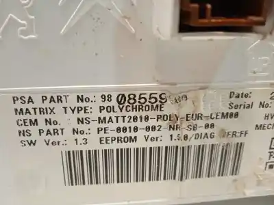 Peça sobressalente para automóvel em segunda mão quadrante por peugeot 508 allure referências oem iam 9810077880 503003070233 9808555980