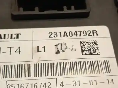Second-hand car spare part electronic module for renault clio iv authentique oem iam references 231a04792r  