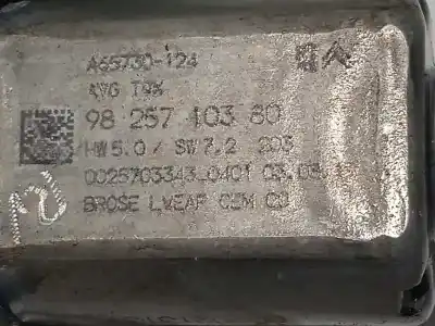 Автозапчасти б/у регулятор стекла переднего левого за peugeot 308 sw ii (lc_, lj_, lr_, lx_, l4_) 1.5 bluehdi 130 ссылки oem iam 9825710380  