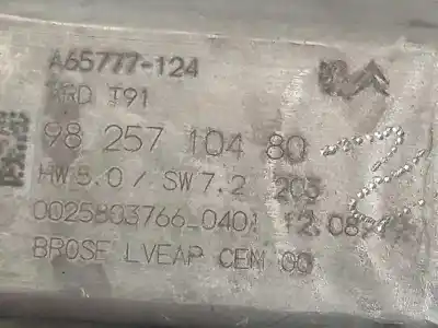 Автозапчасти б/у задний правый стеклорегулятор за peugeot 308 sw ii (lc_, lj_, lr_, lx_, l4_) 1.5 bluehdi 130 ссылки oem iam 9825710480  