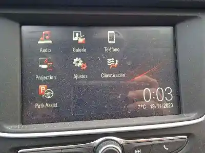Автозапчастина б/у багатофункційний дисплей для opel grandland x * посилання на oem iam 39152906  9827550680