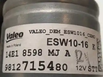 Автозапчастина б/у двигун запускається для opel grandland x * посилання на oem iam 9812715480 esw1016 