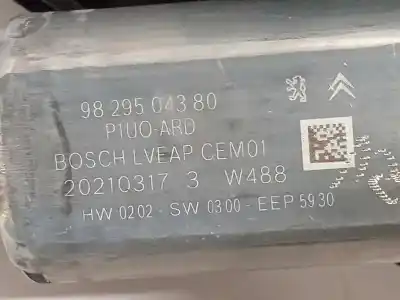 Автозапчастина б/у регулятор скла заднього правого для opel grandland x * посилання на oem iam 9830320480 9829504380 