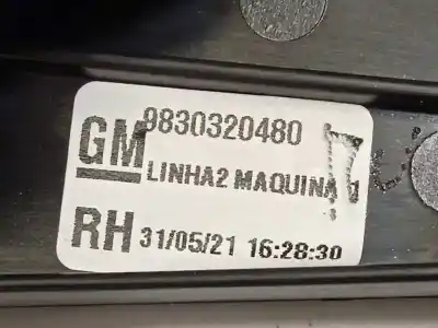 Автозапчастина б/у регулятор скла заднього правого для opel grandland x * посилання на oem iam 9830320480 9829504380 