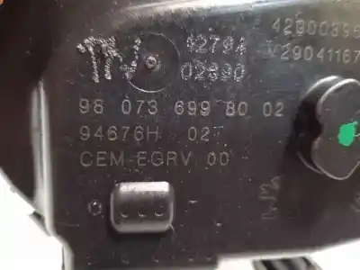 Автозапчасти б/у бабочка коробка за citroen c4 cactus shine ссылки oem iam 9807369980  