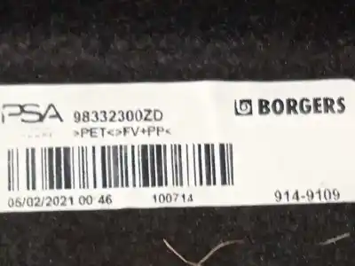 İkinci el araba yedek parçası arka tepsi için citroen c4 iii 1.2 oem iam referansları 98332300zd  