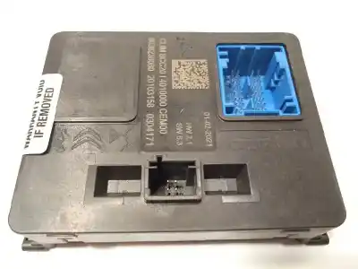 Second-hand car spare part electronic module for citroen c4 iii 1.2 oem iam references 9836236080  
