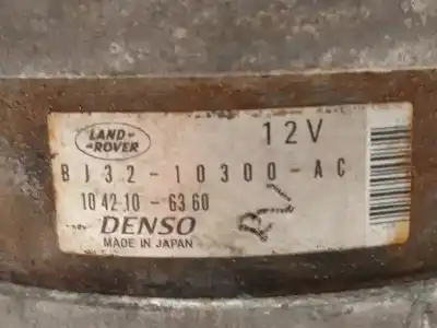 Peça sobressalente para automóvel em segunda mão alternador por land rover evoque hse dynamic referências oem iam bj3210300ac 1042106360 lr028116