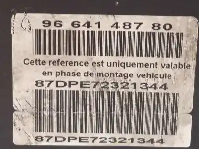Recambio de automóvil de segunda mano de abs para citroen c4 grand picasso 1.6 hdi fap referencias oem iam 9660934580 0265235010 9664148780