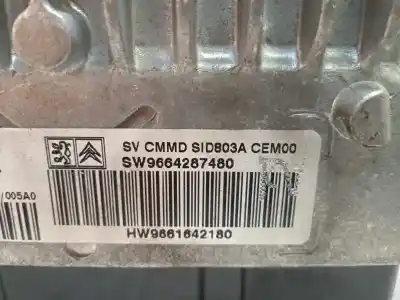 Pezzo di ricambio per auto di seconda mano centralina motore per citroen c4 grand picasso 1.6 hdi fap riferimenti oem iam 9664287480 9661642180 