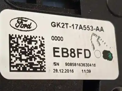 Second-hand car spare part indicator switch for ford transit custom kombi 2.0 tdci cat oem iam references gk2t3f944be gk2t14b522ce cv6t13335ae