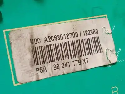 Second-hand car spare part dashboard for citroen c3 tonic oem iam references 98041179xt a2c83012700 98041181xt