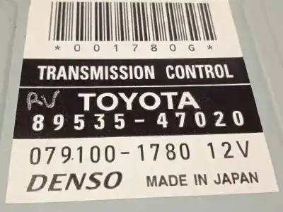 Gebrauchtes Autoersatzteil steuergerät automatikgetriebe zum toyota prius (nhw20) basis oem-iam-referenzen 8953547020 0791001780 