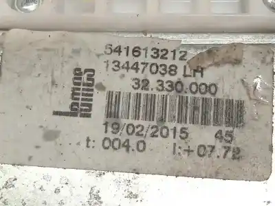 Second-hand car spare part driver left window regulator for opel corsa e s-d / cadra12 / bx2e6ah7j5 oem iam references 13447038  