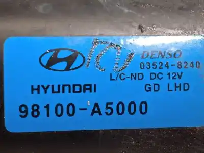 Second-hand car spare part front windshield wiper motor for hyundai i30 (gd) 1.6 gdi cat oem iam references 98100a5000 035248240 