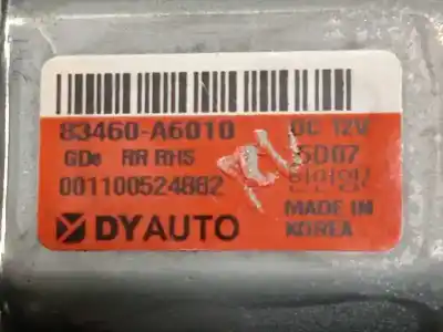 Автозапчастина б/у регулятор скла заднього правого для hyundai i30 (gd) 1.6 gdi cat посилання на oem iam 83460a6010  