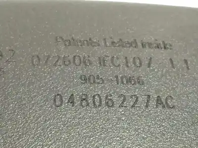 Peça sobressalente para automóvel em segunda mão espelho retrovisor interior por chrysler 300 c 3.0 crd referências oem iam 04806227ac  