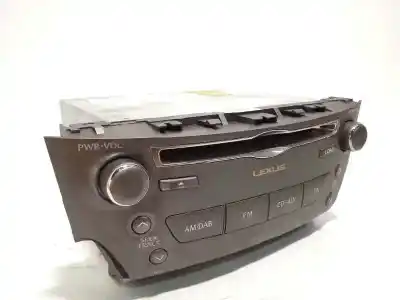 Second-hand car spare part audio system / radio cd for lexus is200 (ds2/is2) 200d oem iam references 8612053c10  