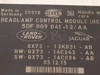 Second-hand car spare part light control unit for land rover range rover evoque (l538) 2.0 d 4x4 oem iam references gx7313k031ab 5df00904112 lr079613