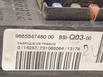 Автозапчасти б/у блок реле/предохранителей за citroen c4 lim. seduction ссылки oem iam 9665547480  6580yr