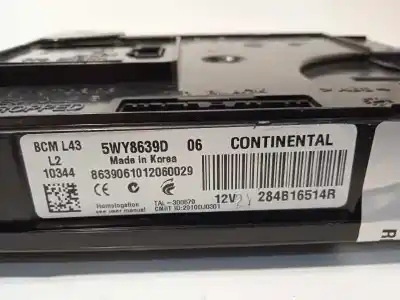 Second-hand car spare part body control unit for renault latitude (l70_) 2.0 dci 150 (l70h) oem iam references 284b16514r 5wy8639d 