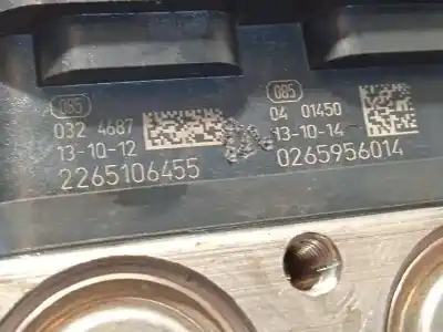 Peça sobressalente para automóvel em segunda mão abs por toyota auris active referências oem iam 4454002380 269534 0265956014