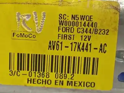 Second-hand car spare part rear windshield wiper motor for ford b-max (jk) 1.6 tdci oem iam references av6117k441ac 1755929 