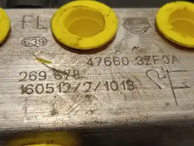 Second-hand car spare part abs for nissan pulsar (c13) 1.2 16v cat 116 cv / 85 kw oem iam references 476603zf0a 269678 0265956165
