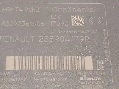 Автозапчасти б/у переключатель стартера за renault captur i (j5_, h5_) 1.5 dci 90 ссылки oem iam 285904179r  