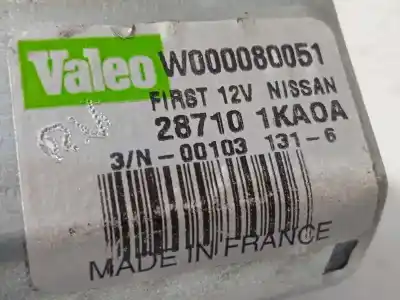 Автозапчасти б/у мотор заднего стеклоочистителя за nissan pulsar (c13) 1.2 16v cat 116 cv / 85 kw ссылки oem iam 287101ka0a w000080051 