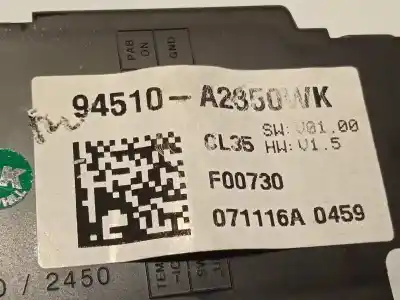 Second-hand car spare part multifunction display for kia pro cee´d (jd) 1.4 crdi 90 oem iam references 94510a2350wk  