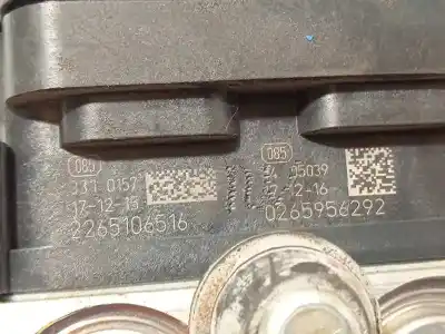 Second-hand car spare part abs for opel corsa e selective oem iam references 39084530 269871 0265956292