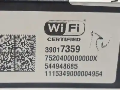 Автозапчасти б/у электронный модуль за opel astra k (b16) 1.6 cdti (68) ссылки oem iam 39017359 544948685 