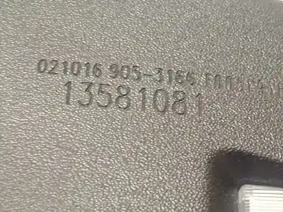 Автозапчастина б/у внутрішне дзеркало для opel astra k (b16) 1.6 cdti (68) посилання на oem iam 13581081  